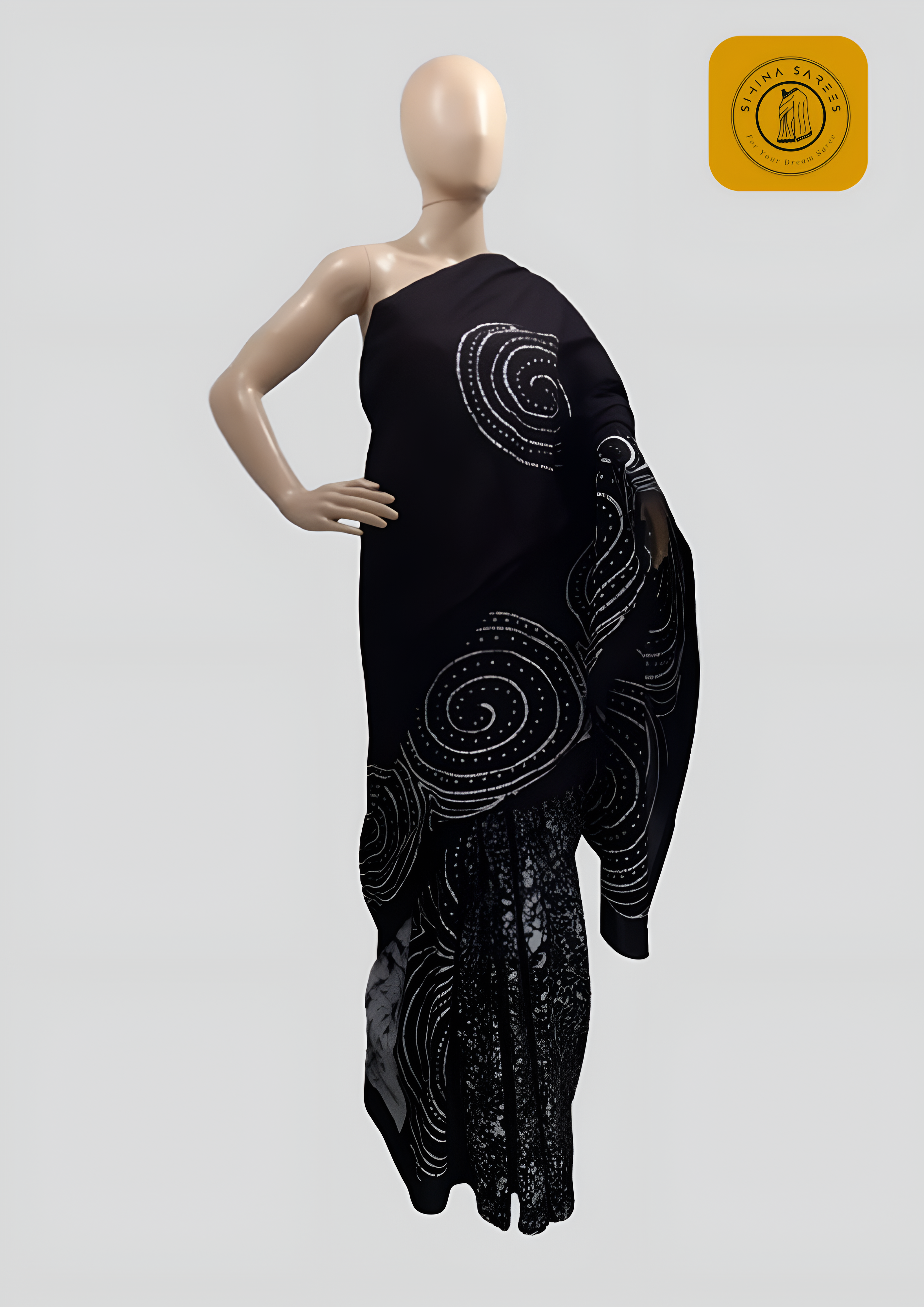 Two Colour Bathik Saree