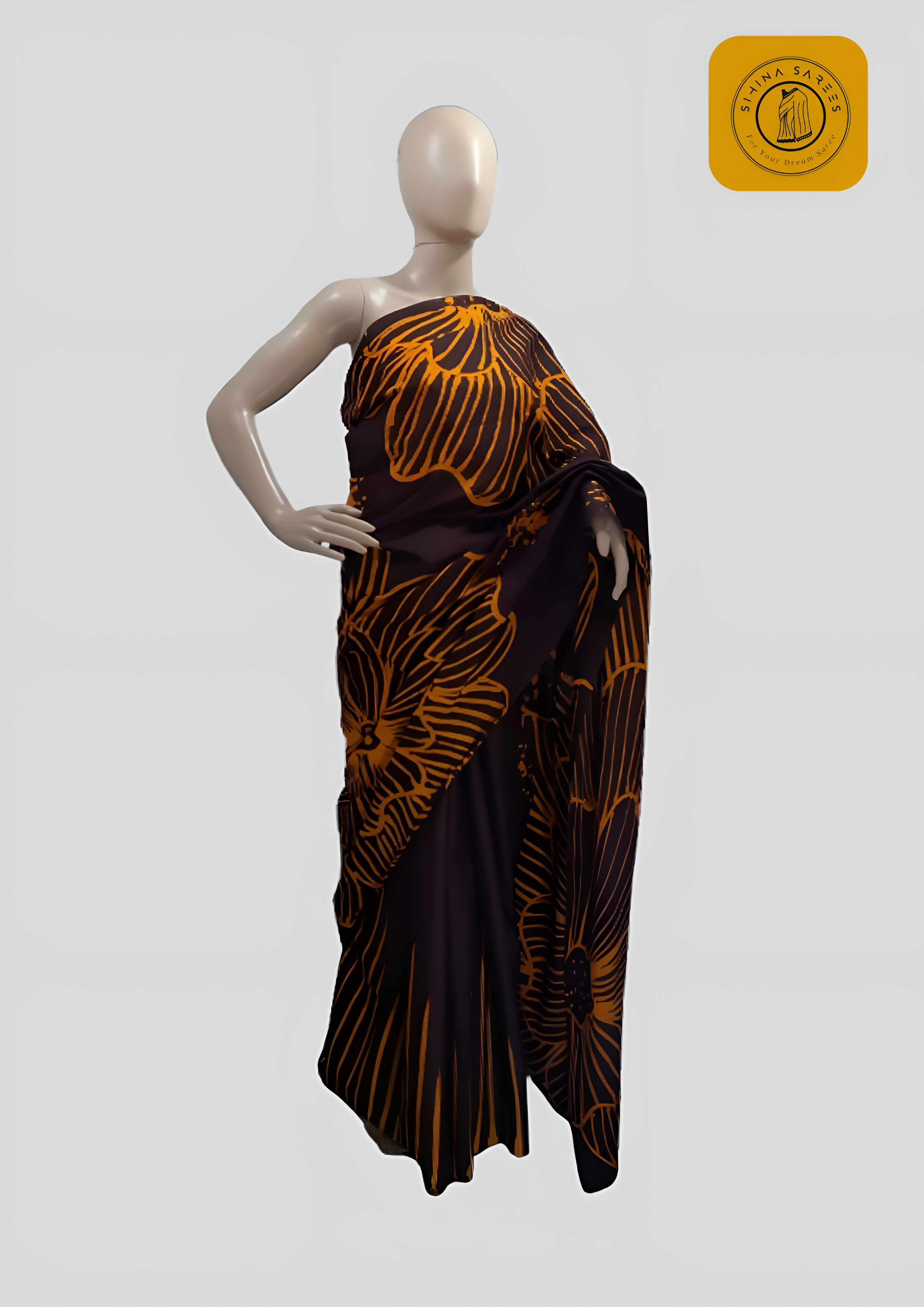 Two Colour Bathik Saree